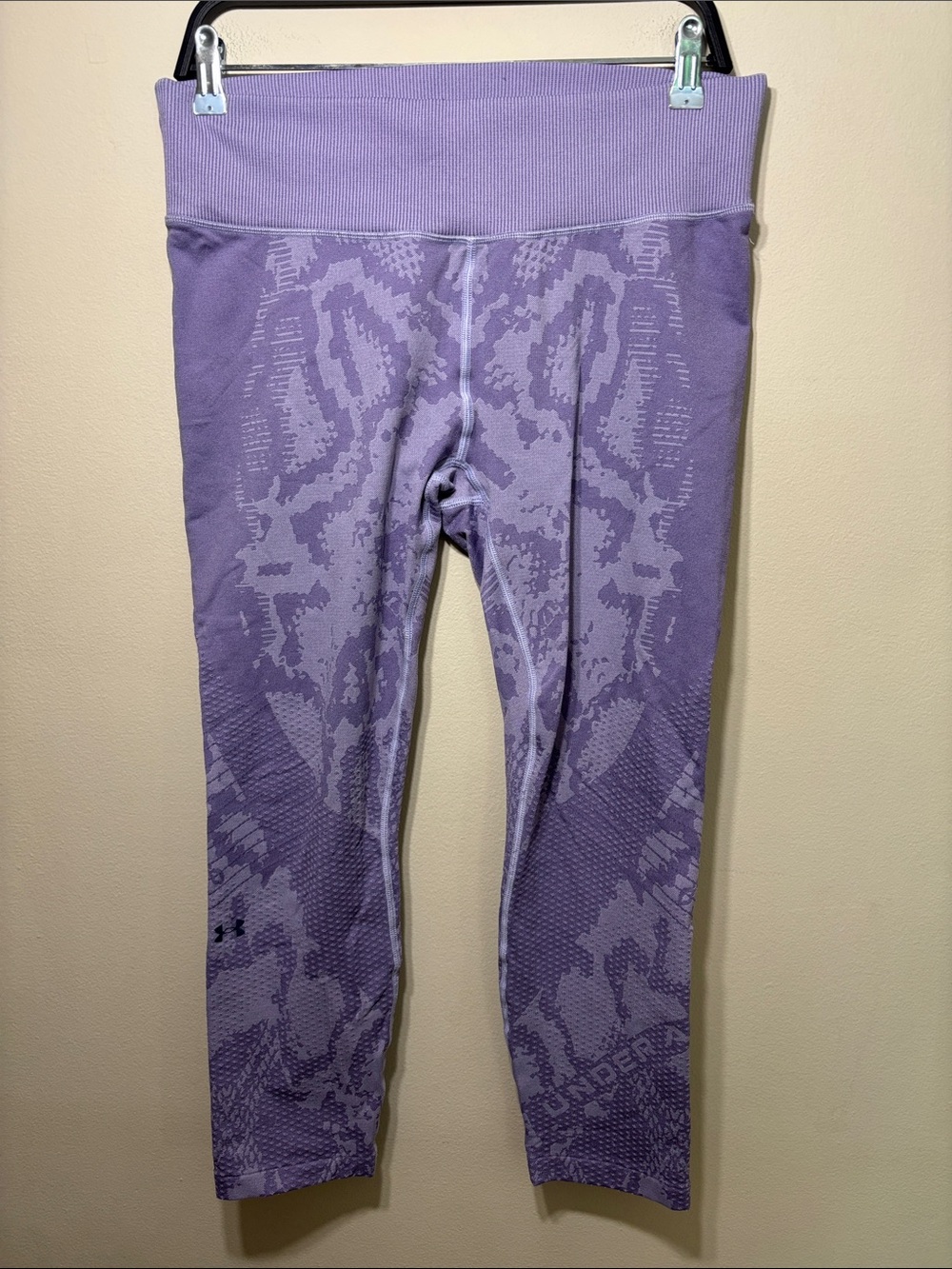Under Armour Lavender Purple Patterned Leggings